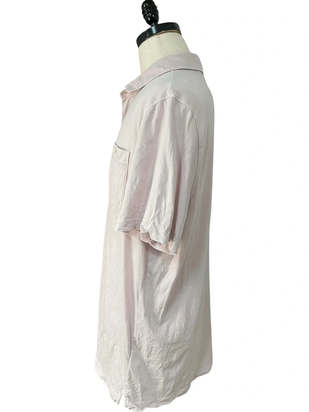 UNTUCKit Drammond Vintage Wash Polo Pink
